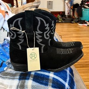 Womens Roper ankle cowgirl boots size 7.5